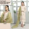 Light Green Colour Fox Georgette Suits