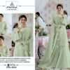 Light Green Heavy Pure Fox Georgette Suits