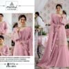 Light Megenta Colour Heavy Pure Fox Georgette Suits