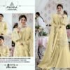 Light Yellow Heavy Pure Fox Georgette Suits