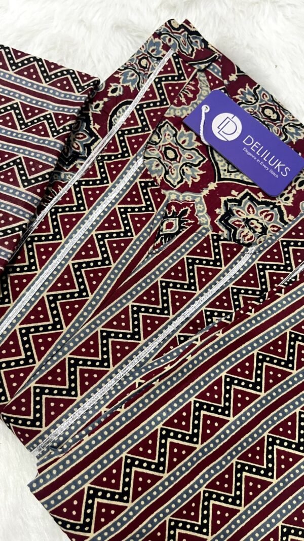 Maroon Colour Heavy pure Cotton Kurtis