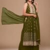 Mehdhi Colour New Party Wear Readymade Collection Suit