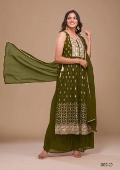 Mehdhi Colour New Party Wear Readymade Collection Suit