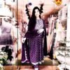 Purple Colour Rayon Fabric bandhani Kurtis