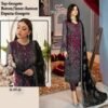 Red Colour FOX GEORGETTE Suits