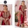 Red Colour Jorjet With Havy Embroidery Work Suits