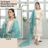 Sky Blue Colour Fox Georgette Suits