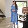 Sky Blue Colour GEORGETTE WITH SEQUENCE EMBROIDERY WORK Suit