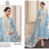 Sky Blue Colour Heavy Fox Georgette With Embroidery Suits