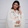White Color Kurti Suit