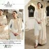 White Colour Heavy Pure Fox Georgette Suits