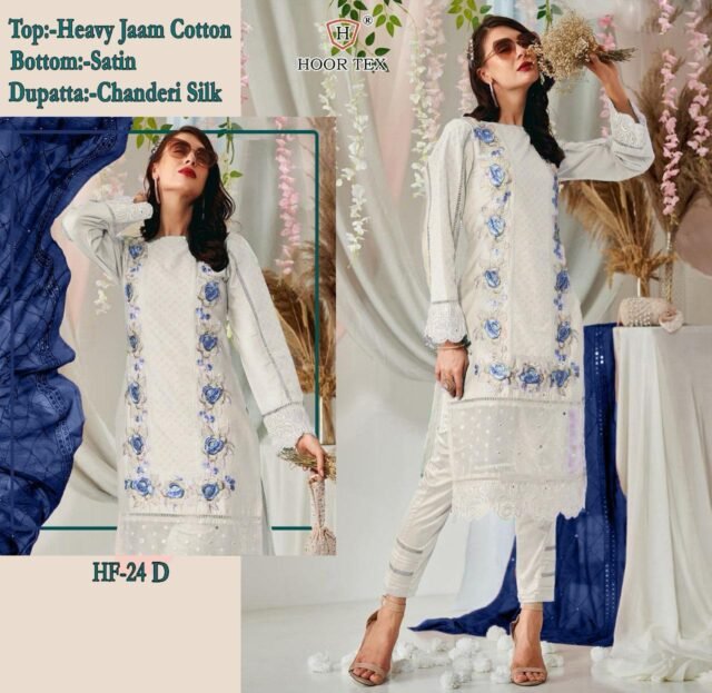 White Colour Hevy cotton pakistani Suits
