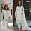 White Colour ORGANZA EMBROIDERED Suits