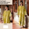 Yellow Colour FOX GEORGETTE Suits