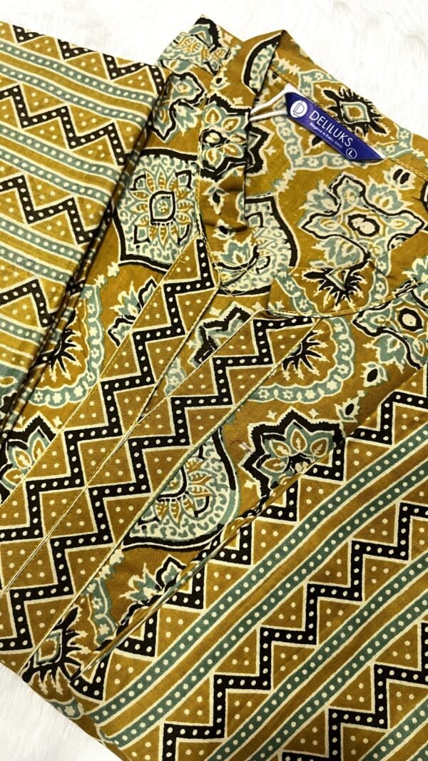 Yellow Colour Heavy pure Cotton Kurtis