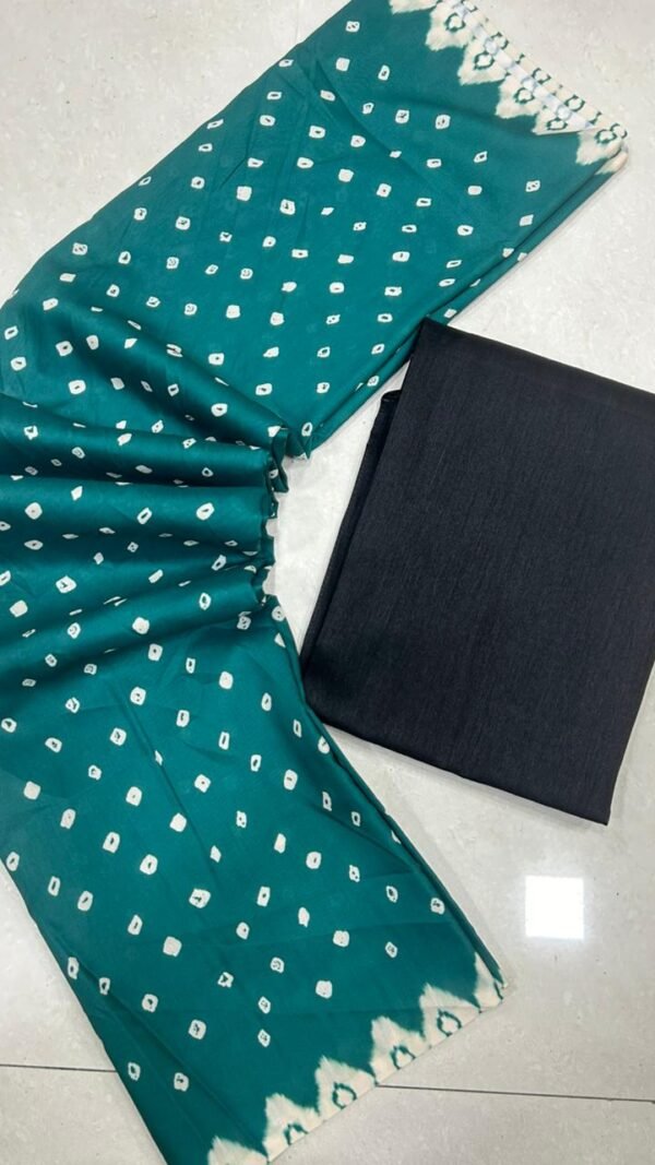 Ajrakh Celestial Saree