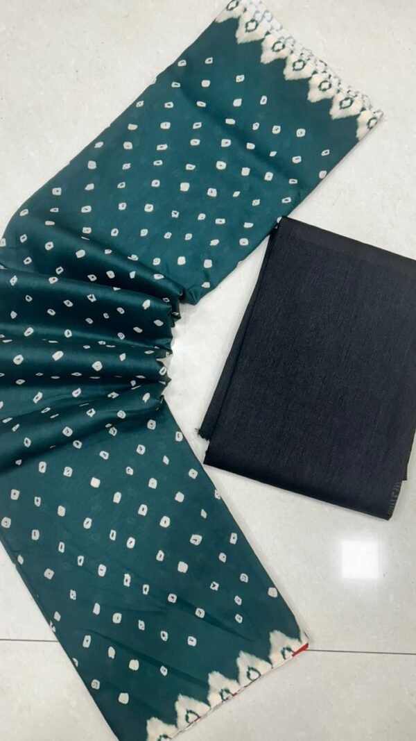 Ajrakh Celestial Saree