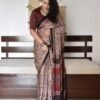 Ajrakh Impressions Saree