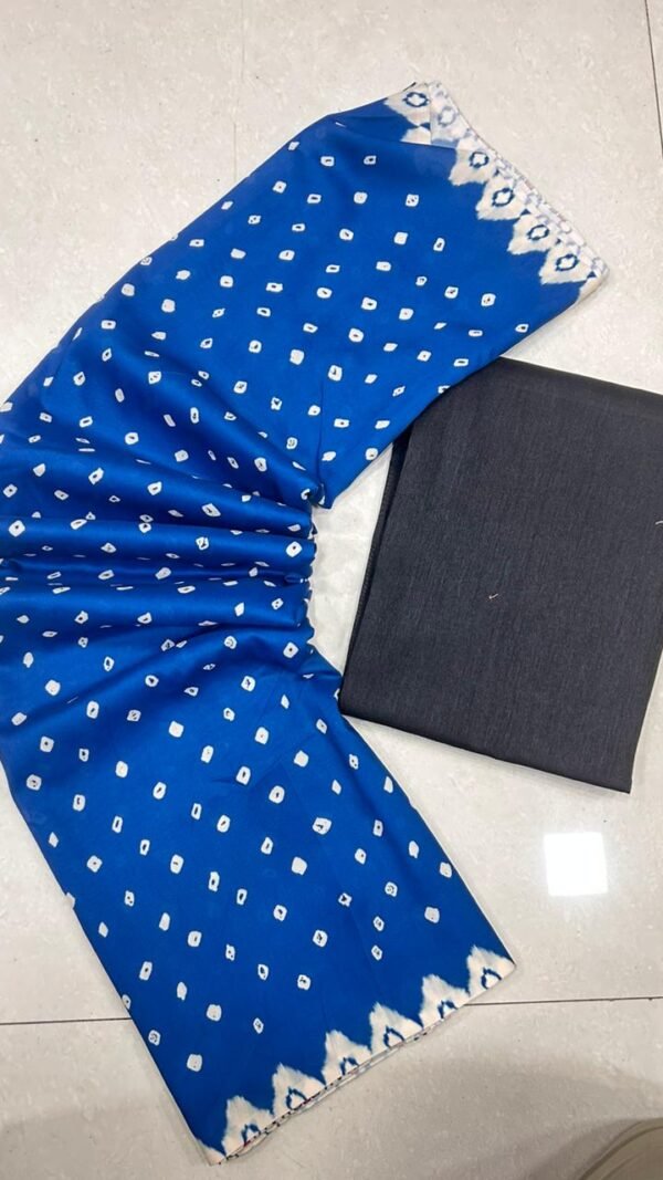 Enchanting Ajrakh Saree