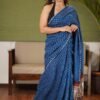 Enchanting Ajrakh Saree
