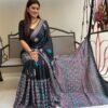Muse of Digital Ajrakh Saree