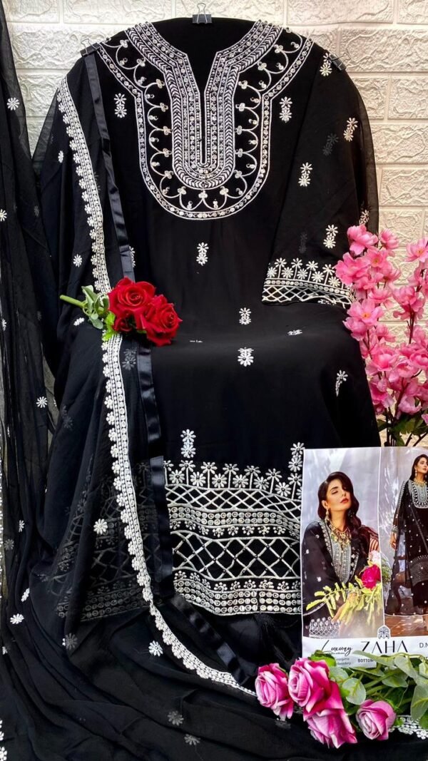 Brown color Pakistani Suits Dress