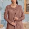 Light Brown color Pakistani Suits Dress