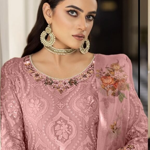 Stylish Light Brown Pakistani Suits Dress: Effortless Elegance