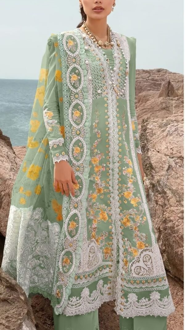 Light Green color Pakistani Suits Dress