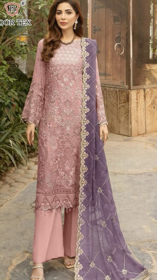 Light Purple color Pakistani Suits Dress