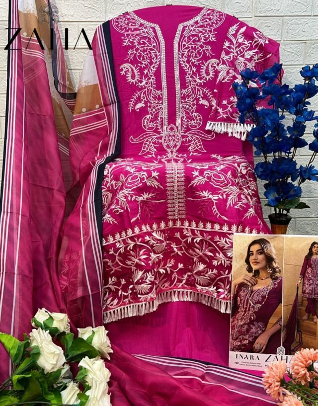 Meganta color Pakistani Suits Dress