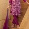 Meganta color Pakistani Suits Dress