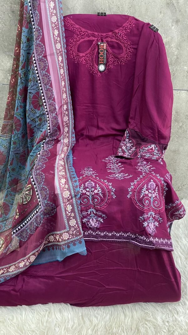 Megenta color Pakistani Suits Dress