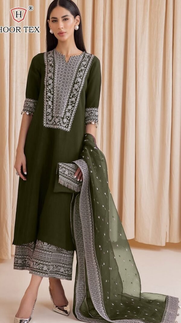Mehdee color Pakistani Suits Dress