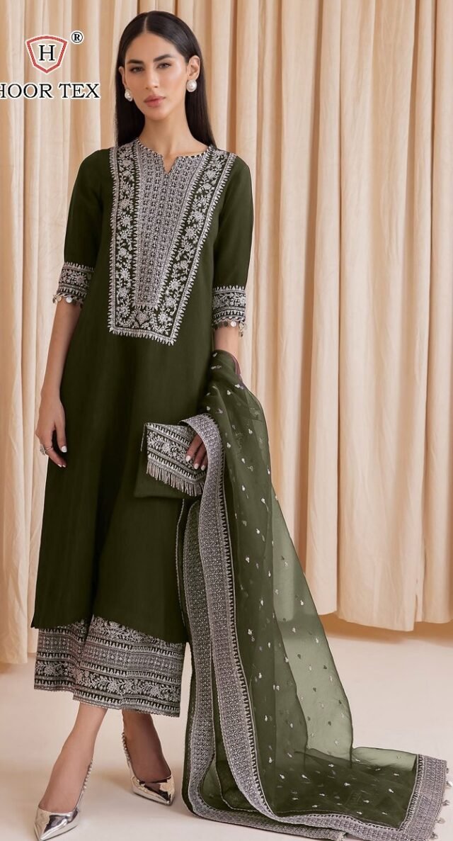 Mehdee color Pakistani Suits Dress