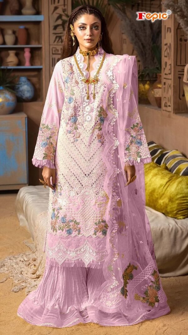 Pink color Pakistani Suits Dress