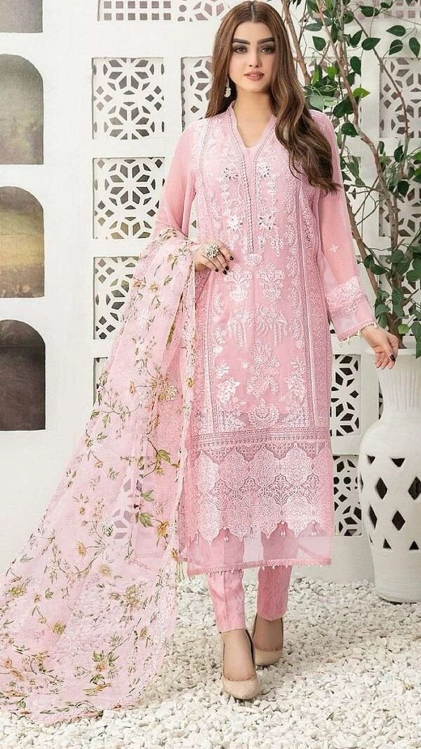 Pink color Pakistani Suits Dress