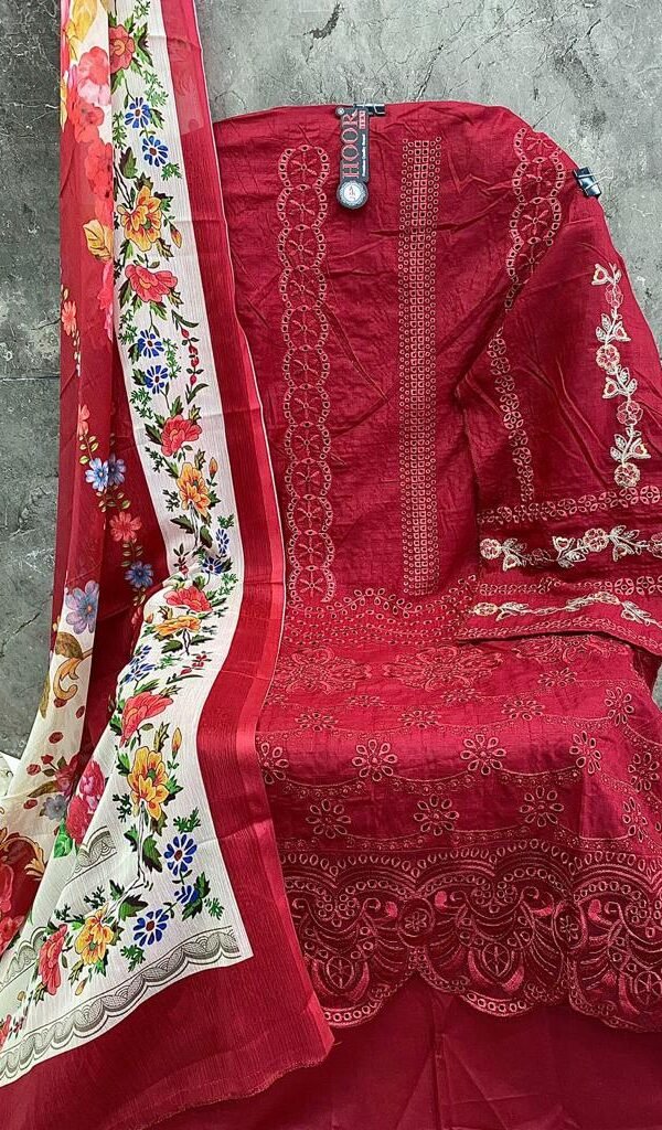 Red color Pakistani Suits Dress
