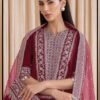 Red color Pakistani Suits Dress