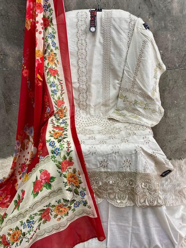 White color Pakistani Suits Dress
