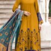 Orange color Pakistani Suits Dress