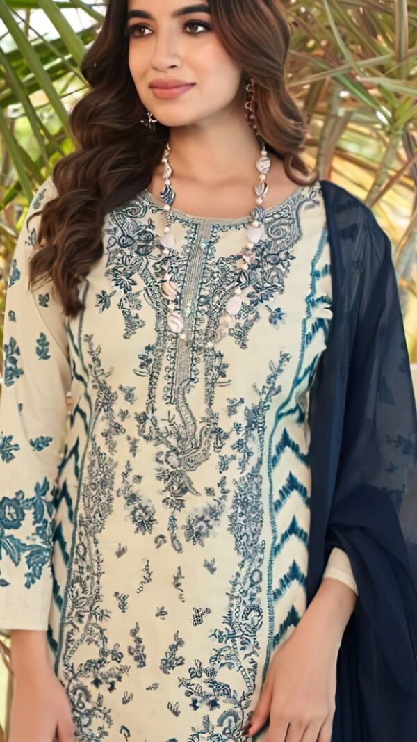 White color Pakistani Suits Dress