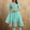 Crimson Cloud Kurta Set for Women