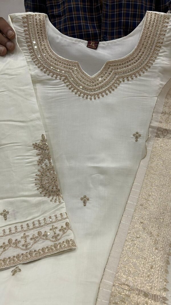 Ethereal White Kurta Set For Women