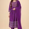 Floral Fusion Kurta Set for Women