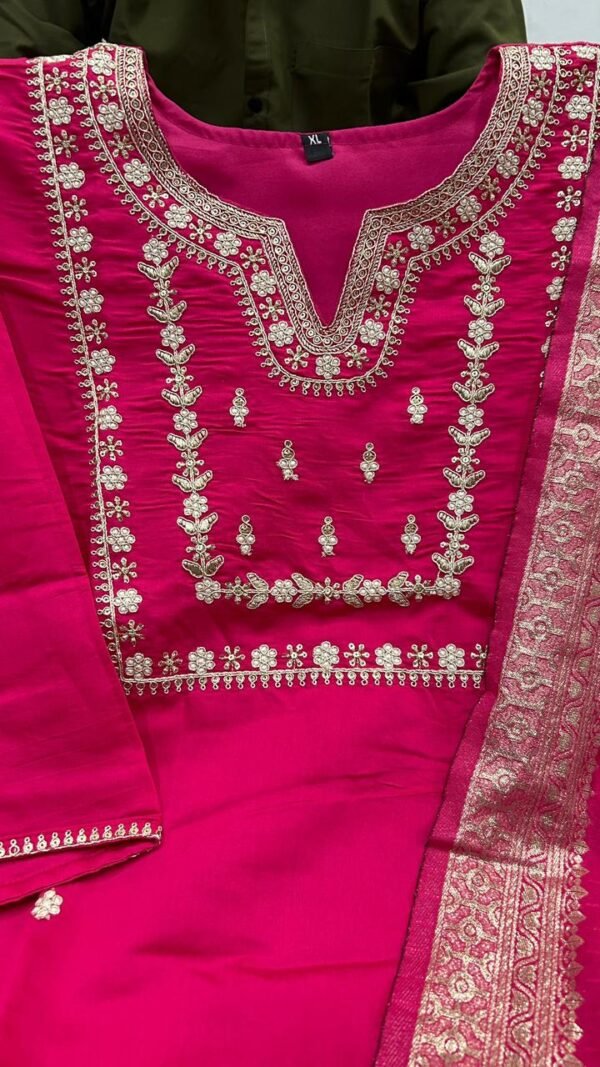 Orchid Pink Kurta Set for Women