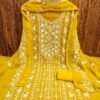 Yellow Designer Salwar Suits