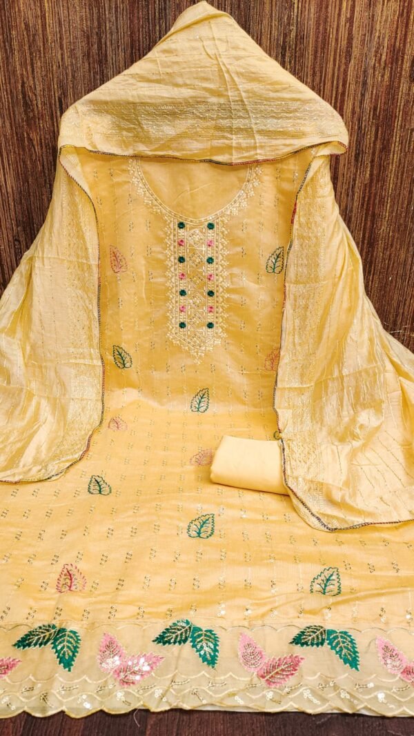 Yellow Designer Salwar Suits for women