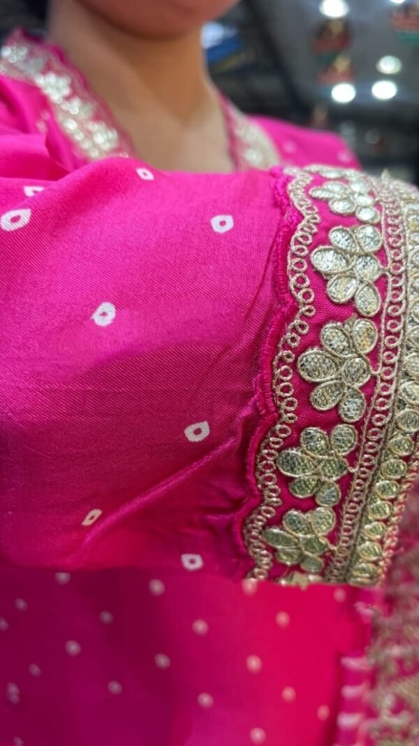 Pink Color Luxe Partywear Kurta Sets For Women