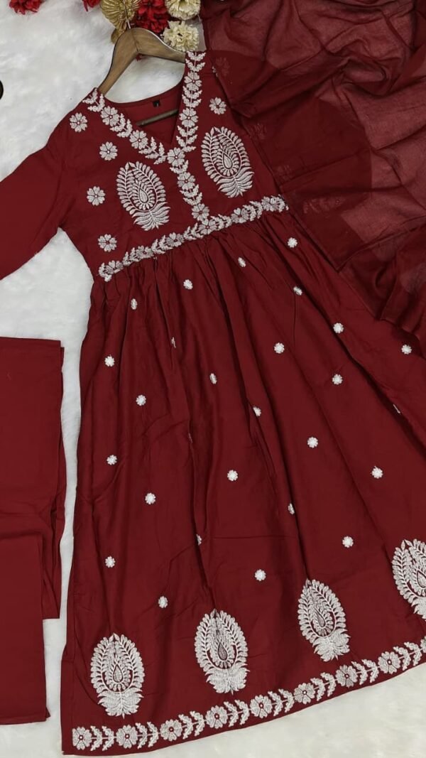 Anarkali Kurta Set Elegant Designer Ethnic Wear